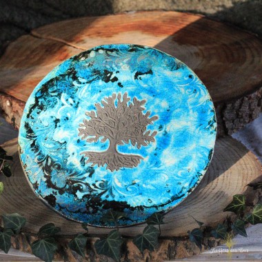 Assiette plate Arbre de Vie